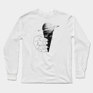 Saturn Ice Cream Long Sleeve T-Shirt